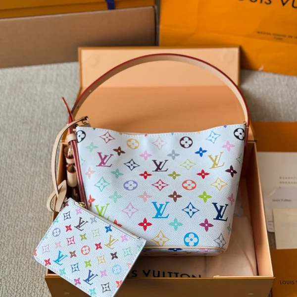 LV All In BBハンドバッグ,モノグラムレザー＆金属パーツ,調節可能ショルダー,折りたたみデザイン